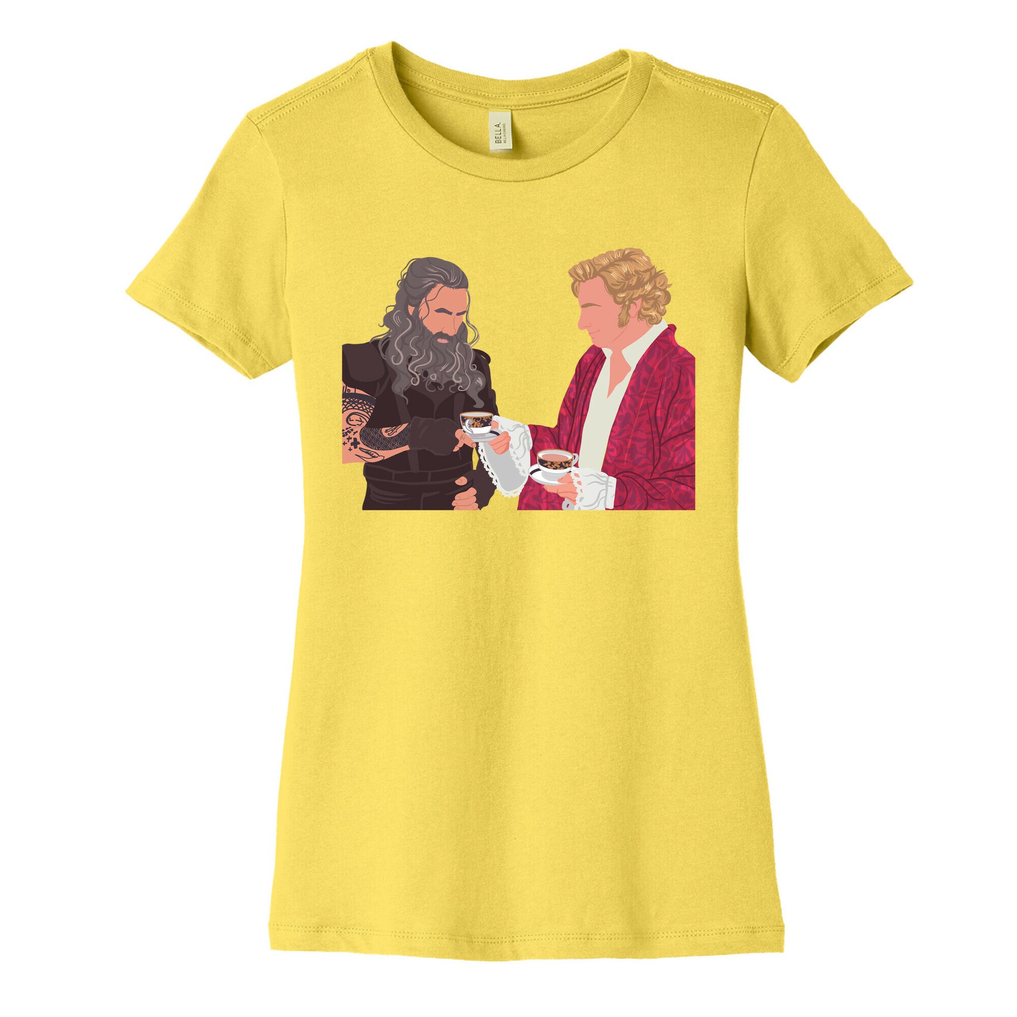 Blackbeard and Stede Bonnet Women's Cotton Tee